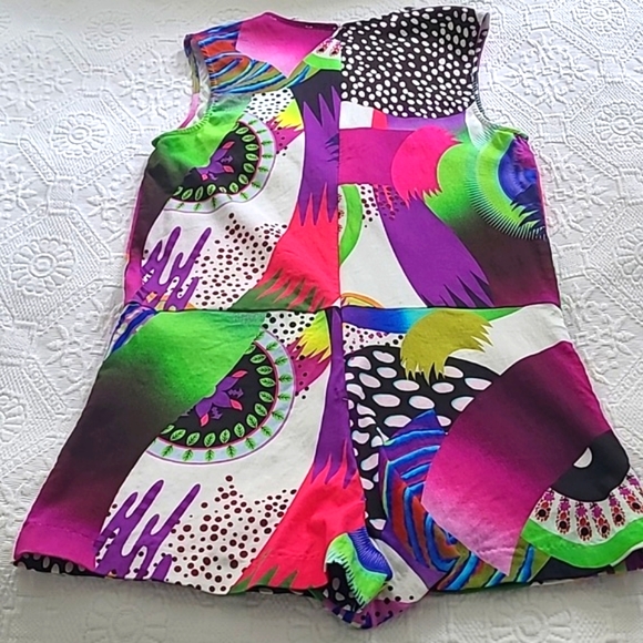 Desigual 🦄 multi color romper size L - Picture 5 of 12